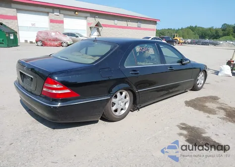 2000 Mercedes-Benz S 500 из США, поврежденный, VIN WDBNG75J9YA080768